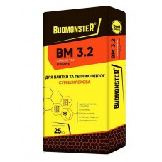 BudmonsteR BM 3.2 Клей для плитки і теплої підлоги (25 кг)