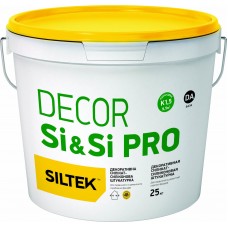 Siltek Decor Si  Si Pro Штукатурка декоративна камінцева силікон-силікатна зерно 1,5 мм база DC (25 кг)