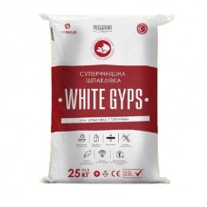 WHITE GYPS шпаклівка гіпсова фінішна (25 кг)