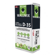 Wallmix D-35 Стяжка для пола цементная высокопрочная 10-60 мм (25 кг)