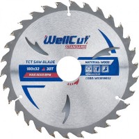 WellCut Standart коло (диск) пильний по дереву 180x32 мм 30Т