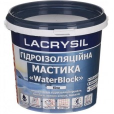 Lacrysil Мастика гідроізоляційна акрилова Біла (1,2 кг)