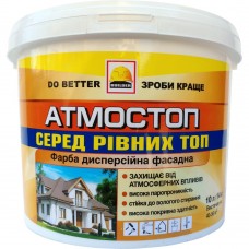 Builder Атмостоп Краска фасадная дисперсионная атмосферостойкая (14 кг/10 л)