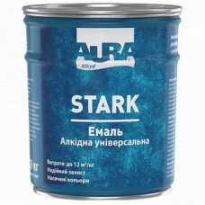 Eskaro Aura Stark Эмаль алкидная универсальная темно-коричневая (2,8 кг)