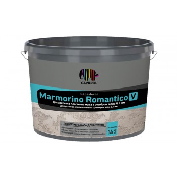 Caparol Capadecor Marmorino Romantico Шпаклевка декоративная минеральная для высококачественных техник шпатлевания внутри помещений (14 кг)