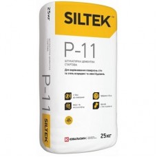 Siltek P-11 Штукатурка цементная старт (25 кг)