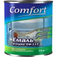 Comfort Эмаль ПФ-115 красно-коричневая (2,8 кг)