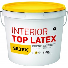 Siltek Interior Top Latex Краска интерьерная латексная стойкая к мытью База А (6,3 кг/4,5 л)