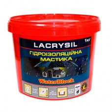 Lacrysil Мастика гідроізоляційна акрилова біла (1 кг)