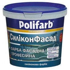 Polifarb Силіконфасад Фарба фасадна силіконова (7 кг/5 л)