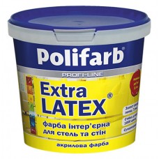 Polifarb ExtraLatex Фарба інтер'єрна акрилова (1,4 кг/1 л)