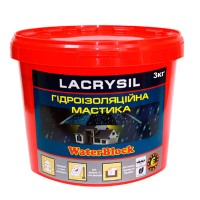 Lacrysil Мастика гидроизоляционная акриловая белая (3 кг)