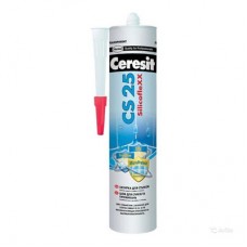 CERESIT CS-25 MicroProtect силіконовий герметик для швів чорний (280 мл)